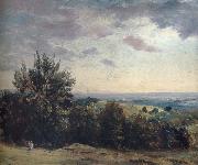 John Constable View from Hampstead Heath,Looking West oil painting on canvas